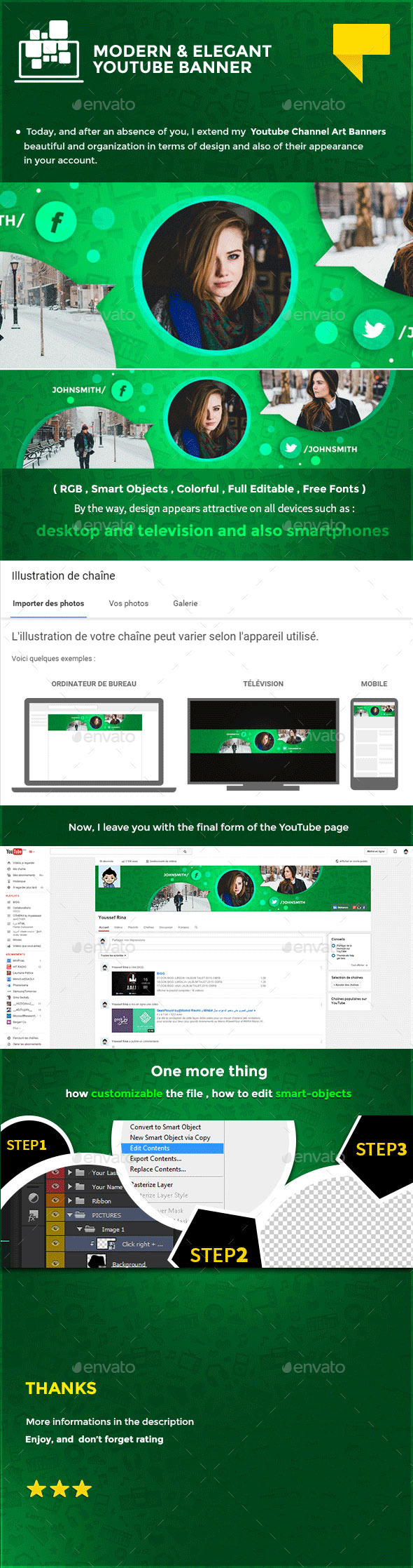 Elegant Youtube Banner - YouTube Social Media