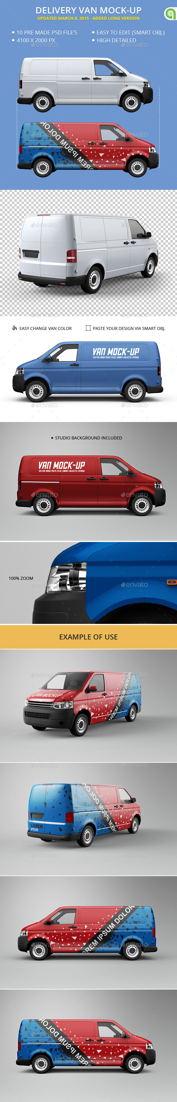 Van Mock-Up - Vehicle Wraps Print