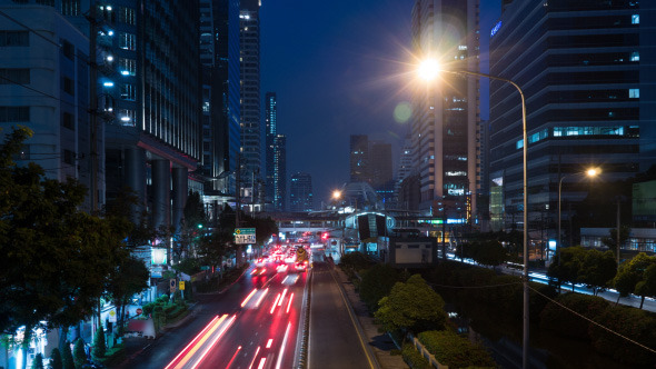 Night City Traffic alt