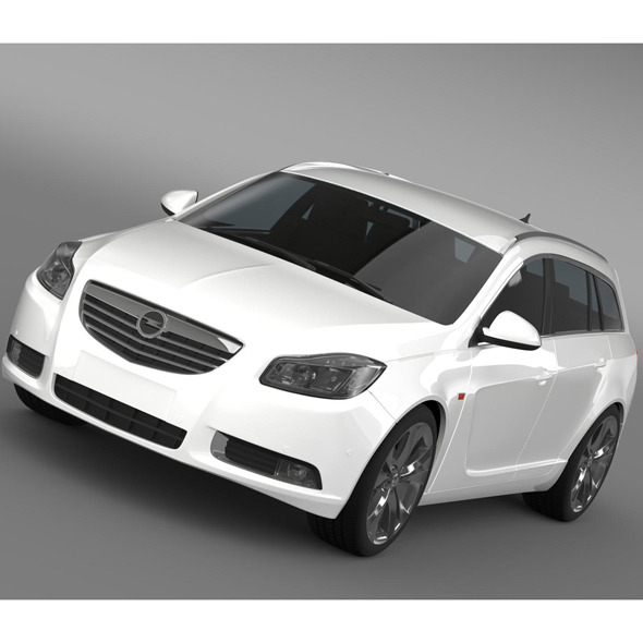 Opel Insignia Sports - 3Docean 10694389