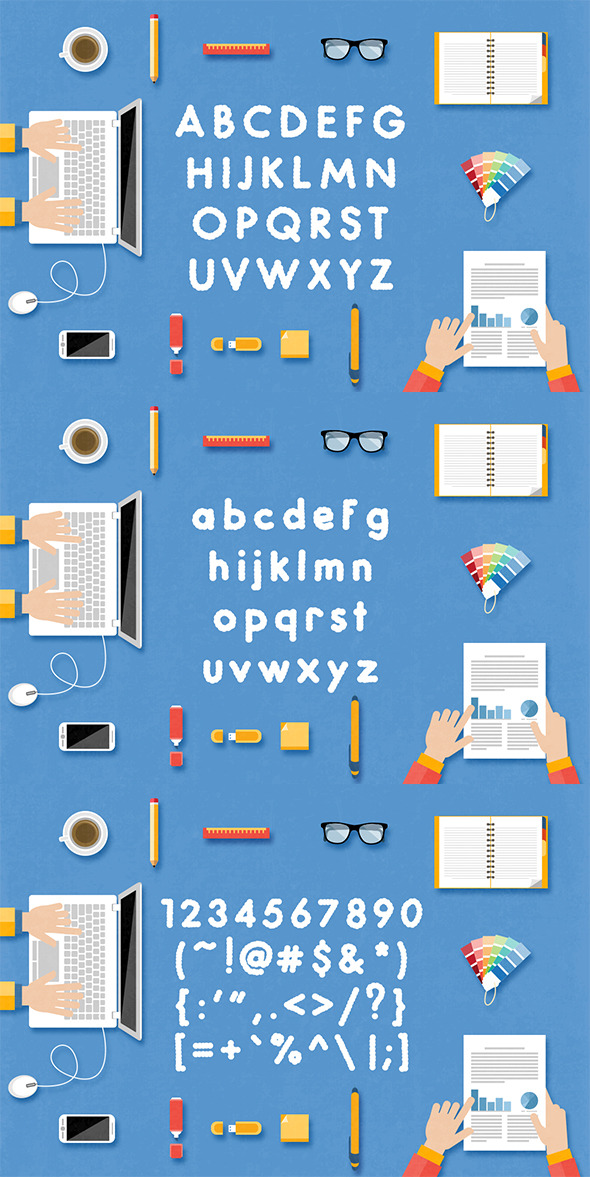 Fluffy Typeface - Miscellaneous Decorative