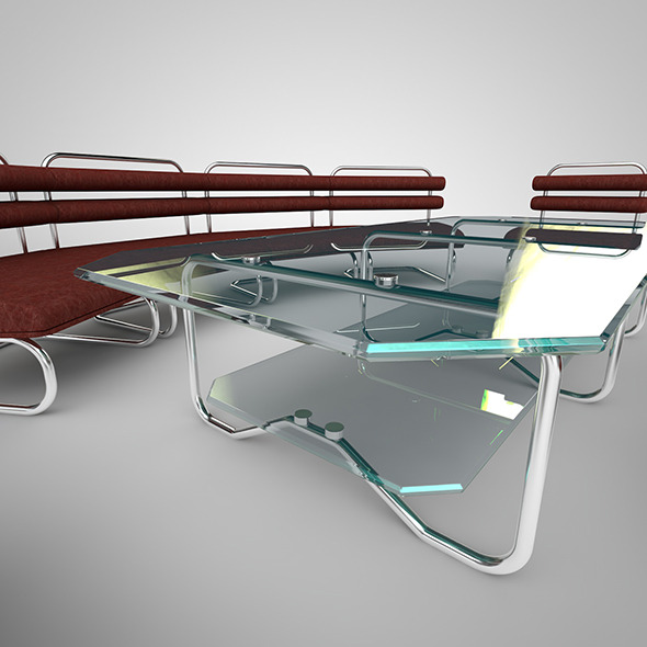 sofa chair table - 3Docean 10700418