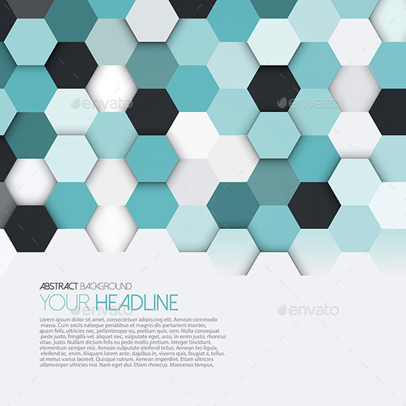 Abstract Geometric Background - Backgrounds Decorative