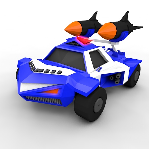 Police car - 3Docean 10715568