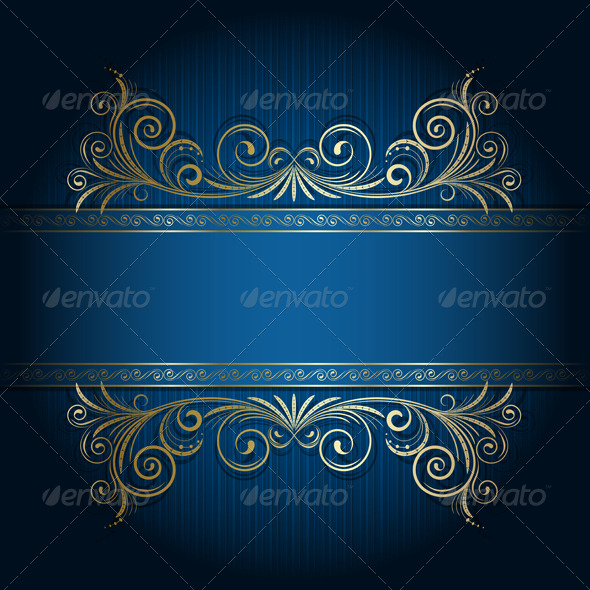 Retro frame - Backgrounds Decorative