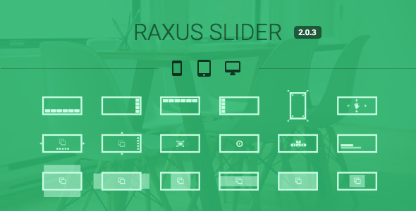 Raxus SliderEasy-to-Use Advanced - CodeCanyon 7008343