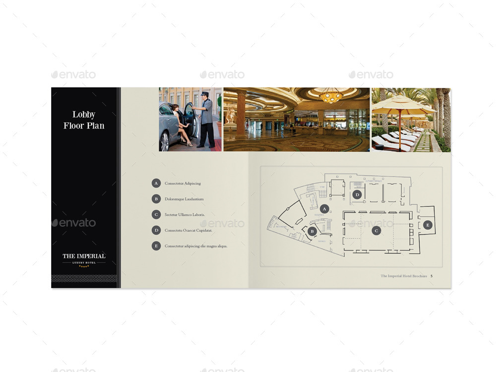 square brochure