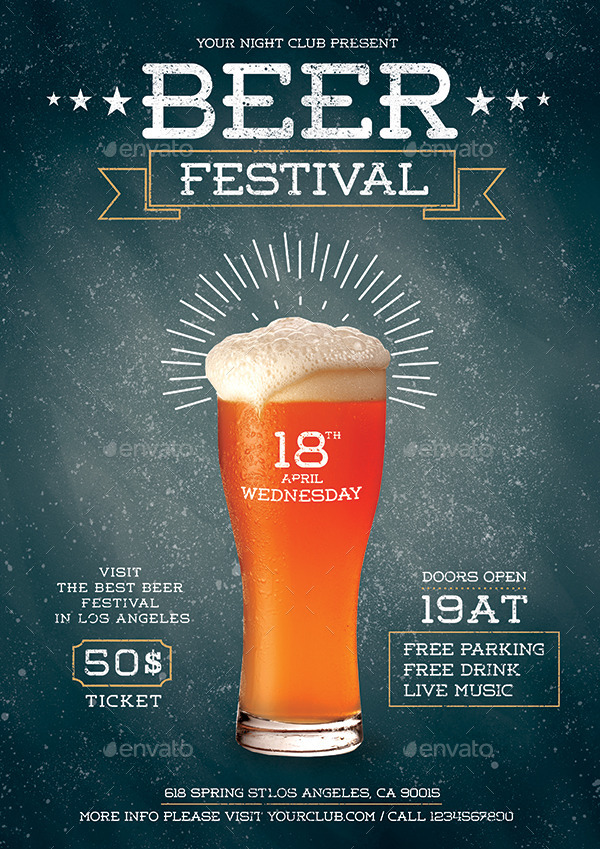 Beer Festival Flyer by VORSA GraphicRiver