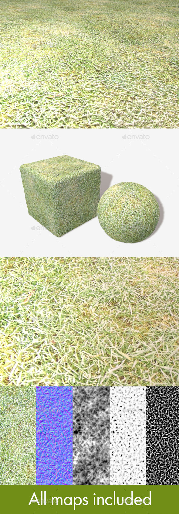 Grass Frost Seamless - 3Docean 10722761