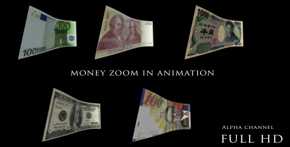 Money Banknotes (5 Pack) alt