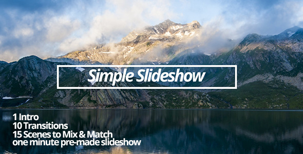 Simple Slideshow - VideoHive 10731099