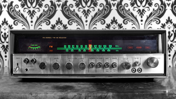 Vintage Radio Dial Retro Wallpaper 4, Stock Footage | VideoHive