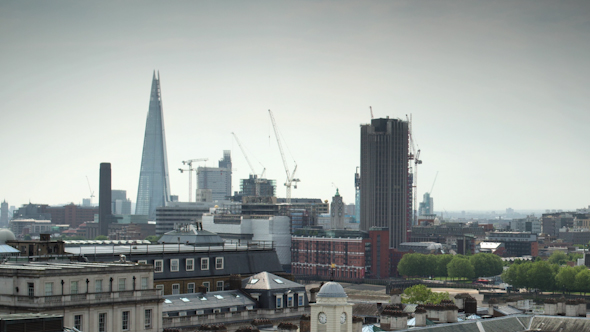 London Skyline England Shard 1