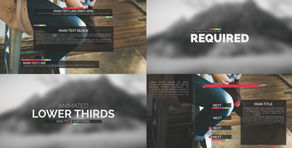 Typography Package - Lower Thirds and Titles