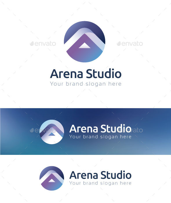 Arena Studio Logo Template - Letters Logo Templates