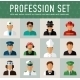 Different People Professions Characters Set by Top_Vectors | GraphicRiver