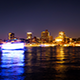 Hamburg Harbour, River Elbe and City Lights - VideoHive Item for Sale