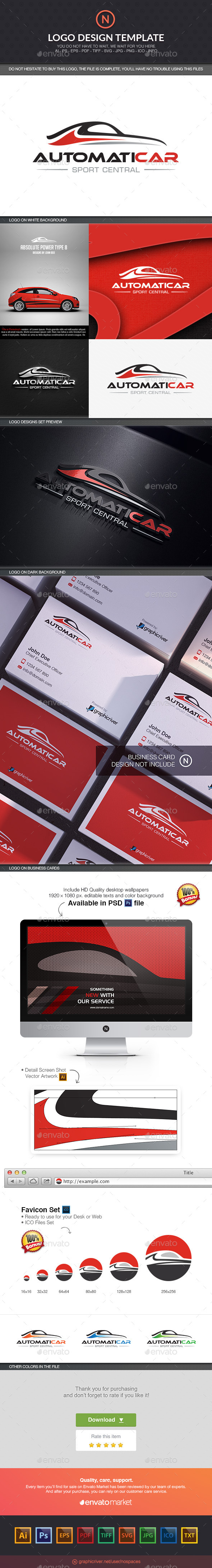 Automotive Line - Objects Logo Templates