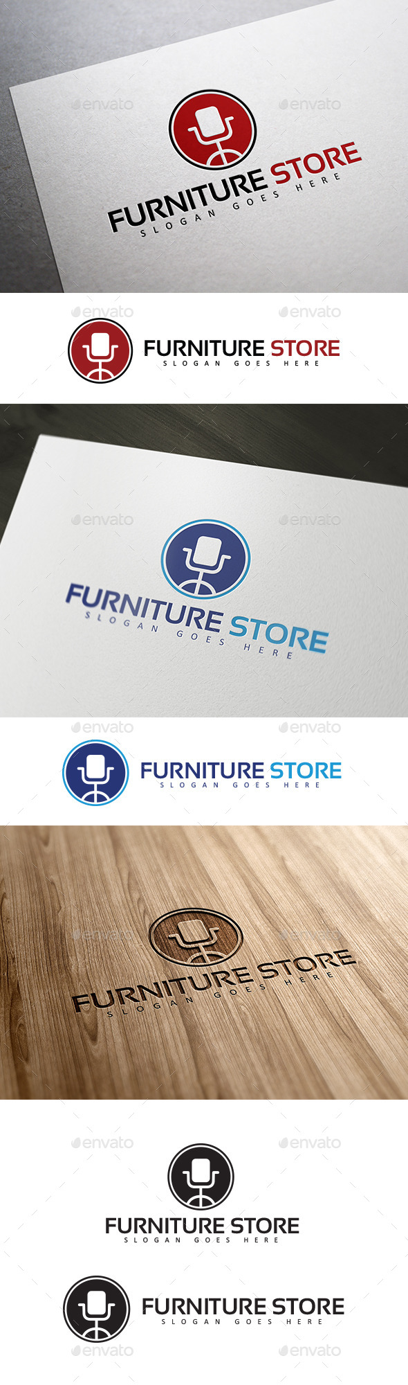 Furniture & Interior Logo - Symbols Logo Templates