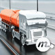 Tanker Gas Truck on the Highway Front View - VideoHive Item for Sale