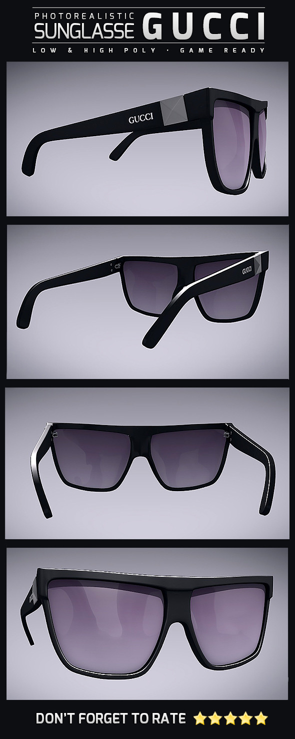Sunglasse Gucci - 3Docean 10761049