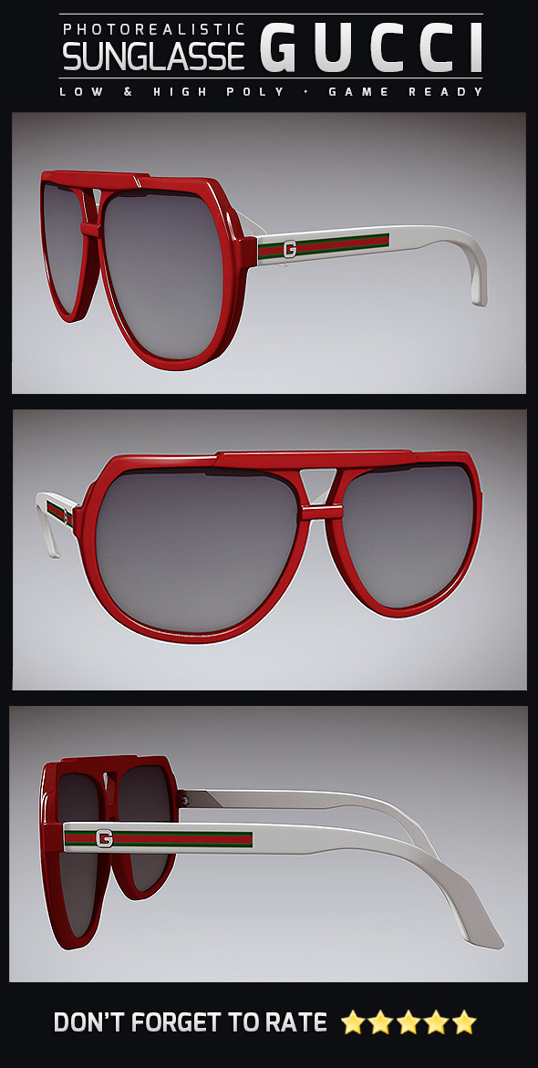 Sunglasse Gucci 02 - 3Docean 10761077