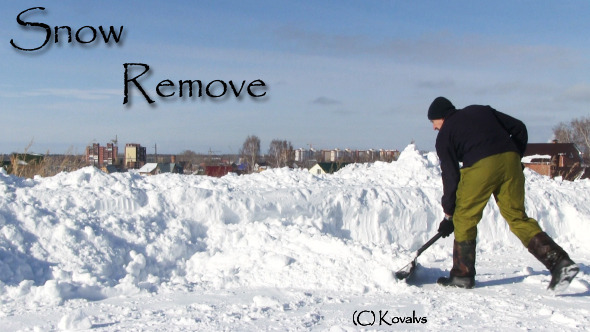 Man Shoveling Snow alt