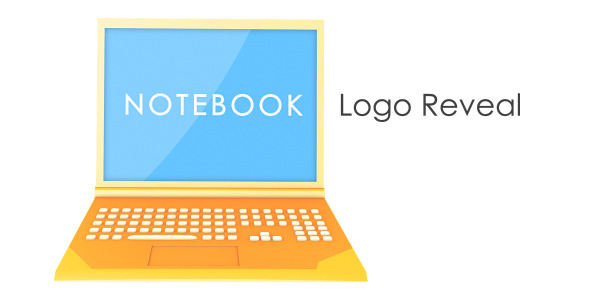 Notebook Logo Reveal - VideoHive 10767499