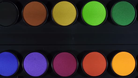 Color Watercolor Paints in Motion alt