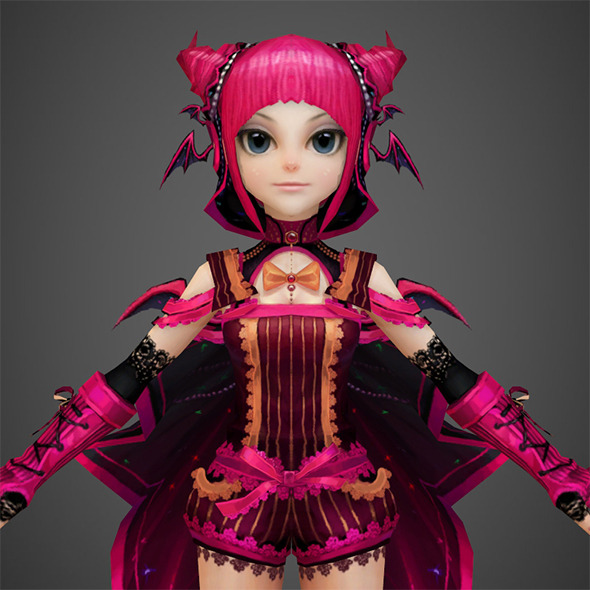 Toon character Pinky - 3Docean 10774988