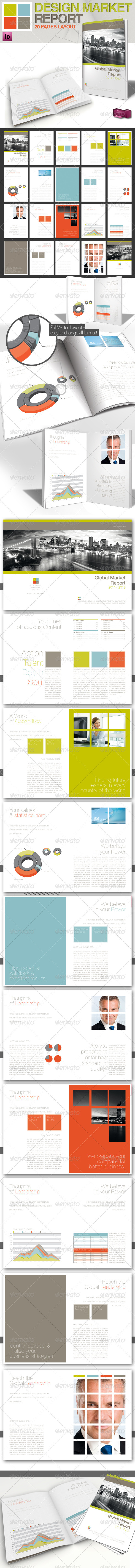 Professional Magazine Template // A4 // 4 Colors