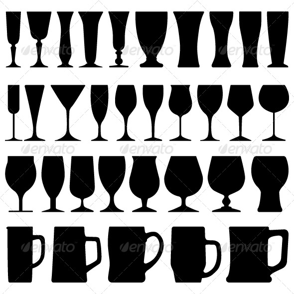 Wine Beer Glass Cup - Man-made Objects Objects