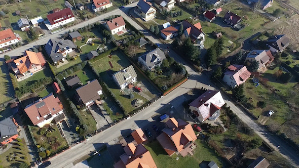 Aerial Housing Estate