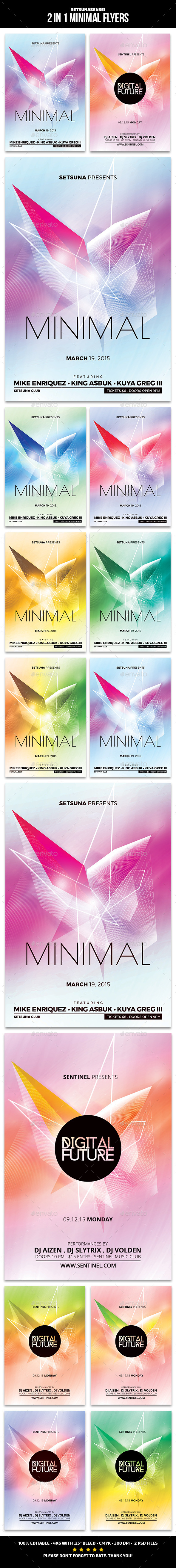 Digital Future Flyer - Clubs & Parties Events
