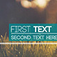 Simple Clean Lower Thirds - VideoHive Item for Sale