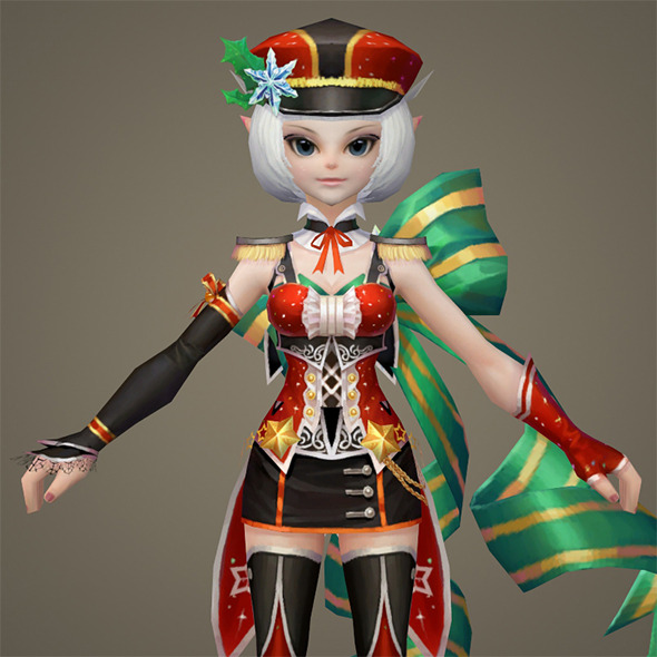 Toon character Robine - 3Docean 10804062