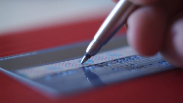 Signature On The Credit Card 2