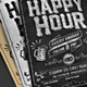 Happy Hour Flyer by creativeartx | GraphicRiver