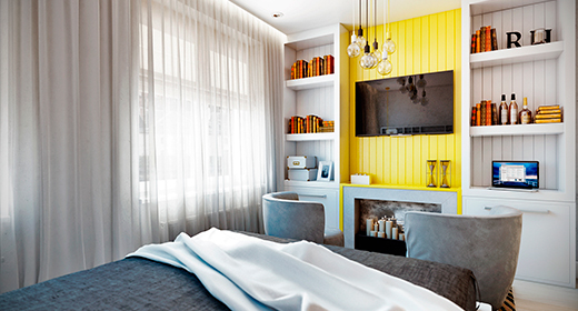 3D visualization Loft house