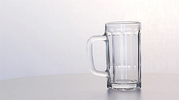 Empty Beer Glass alt
