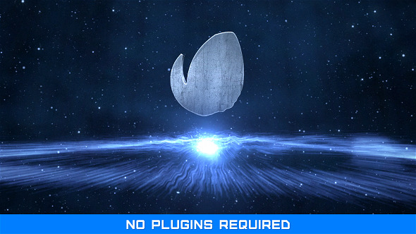 Space Logo Reveal - VideoHive 10813873
