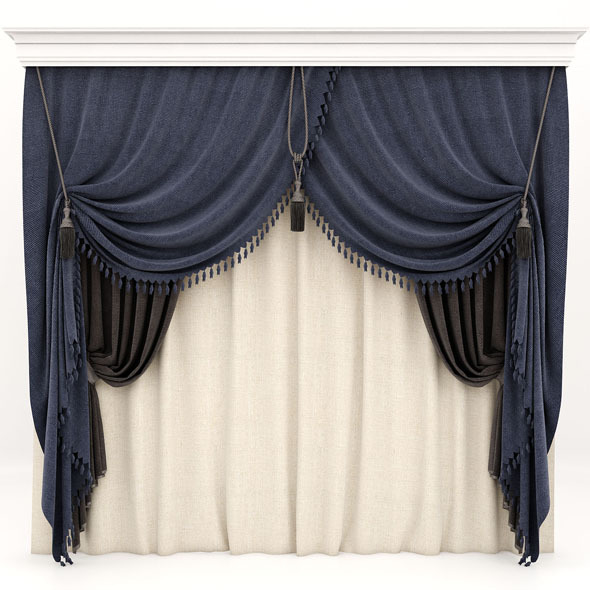 curtains 02 - 3Docean 10814086