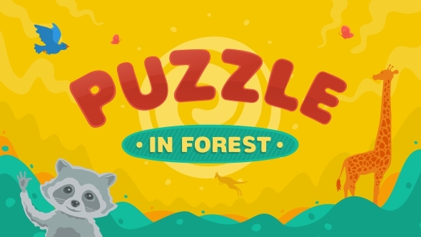 Puzzle In Forest