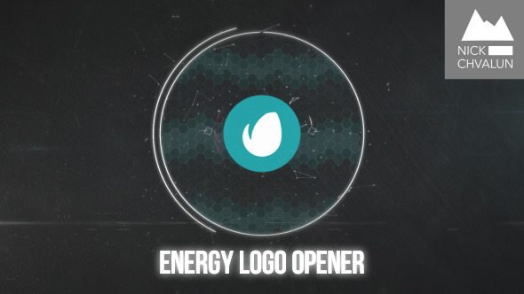 Energy Logo Opener - VideoHive 10815375