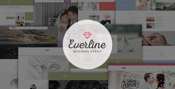 Everline - Wedding - ThemeForest 10816385