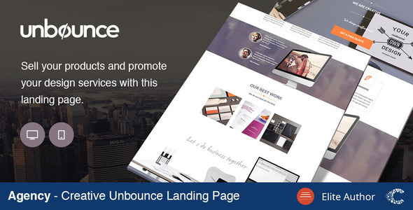 Agency Creative Landing - ThemeForest 10824137