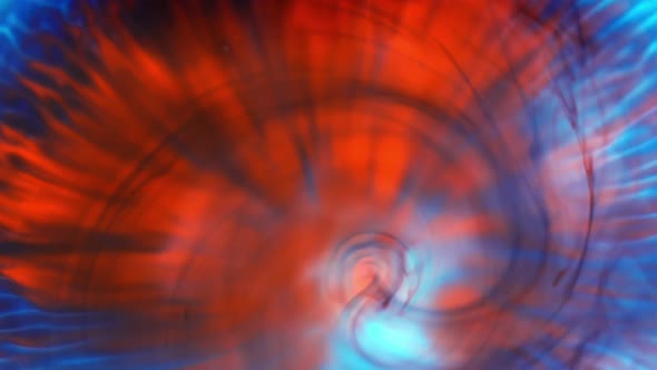 Colors swirling together in liquid design alt