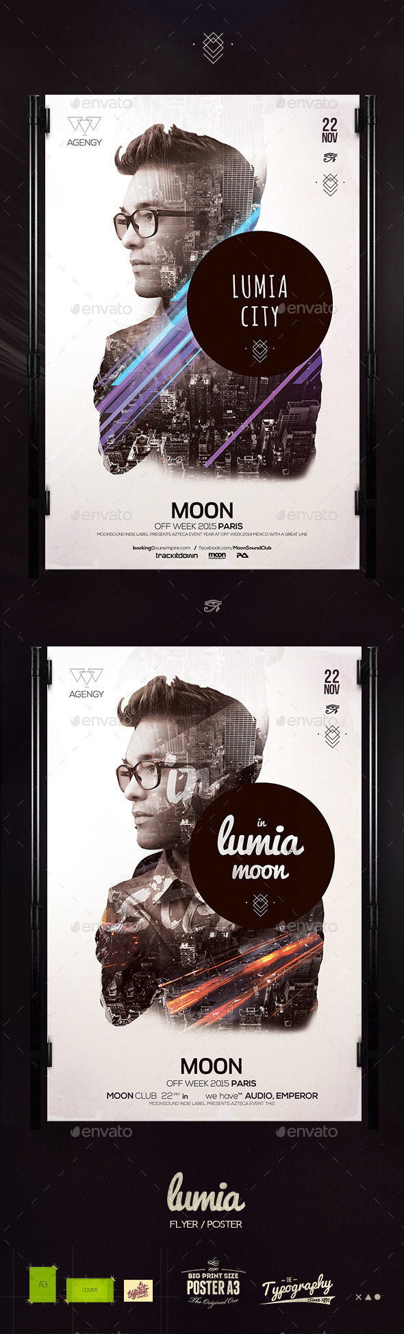 Lumia Poster - Clubs & Parties Events
