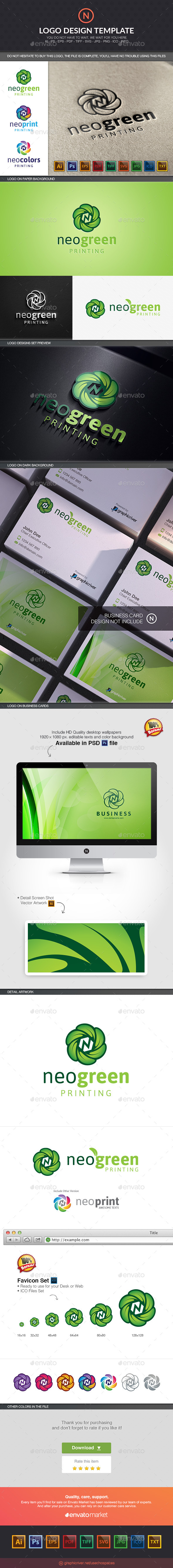 Nanogreen - Nature Logo Templates