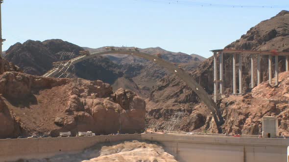 The Hoover Dam Bypass Under Construction (4 Of 4)
